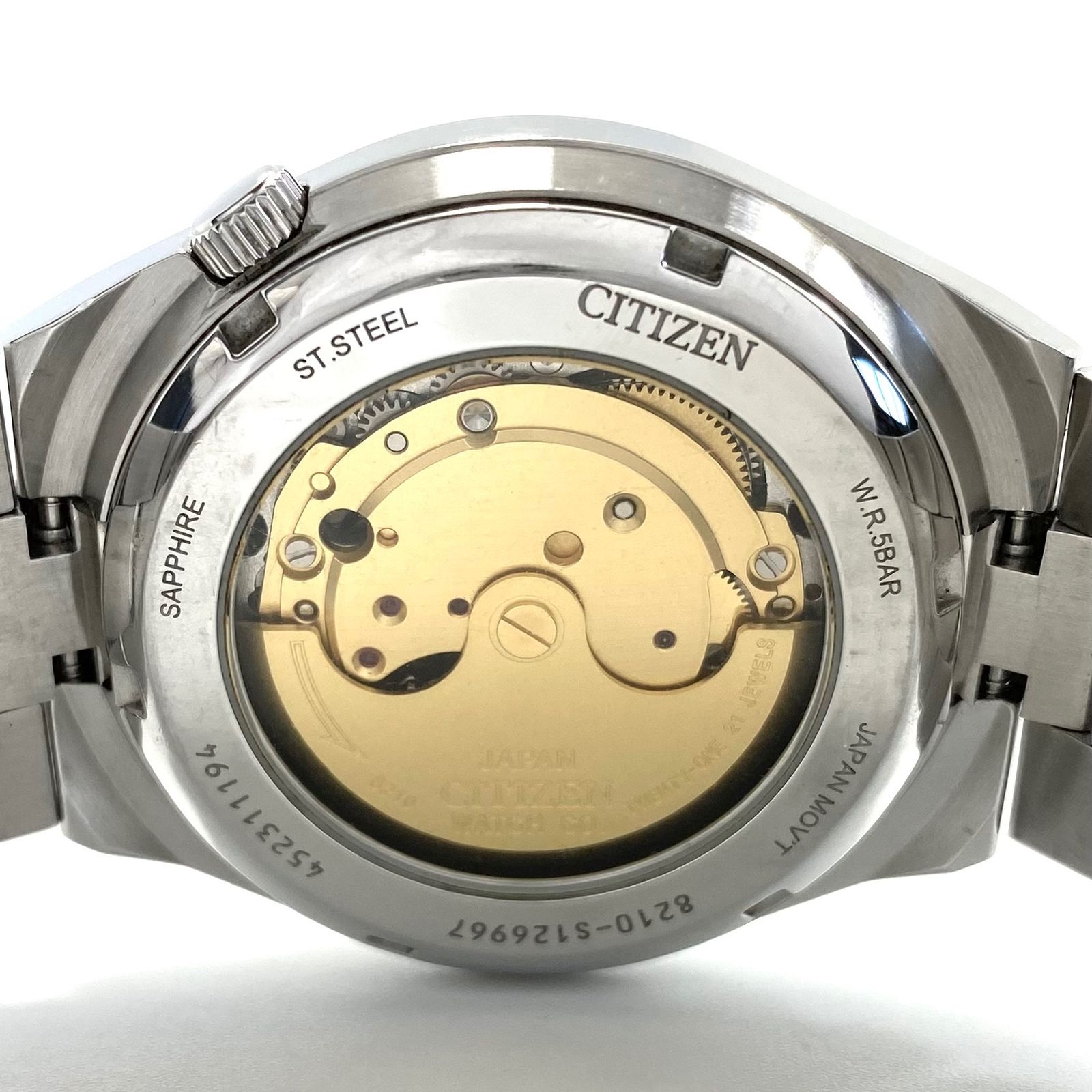 動作良好】腕時計 メンズ シチズン シチズンコレクション メカニカル 