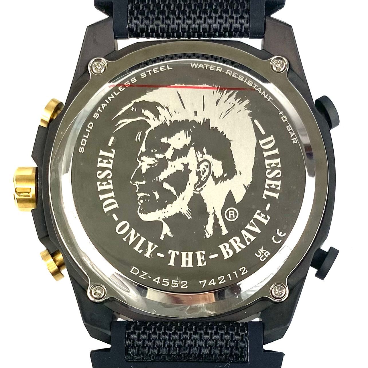 未使用・電池交換済み】ディーゼル DIESEL メガチーフ MEGA CHIEF DZ 