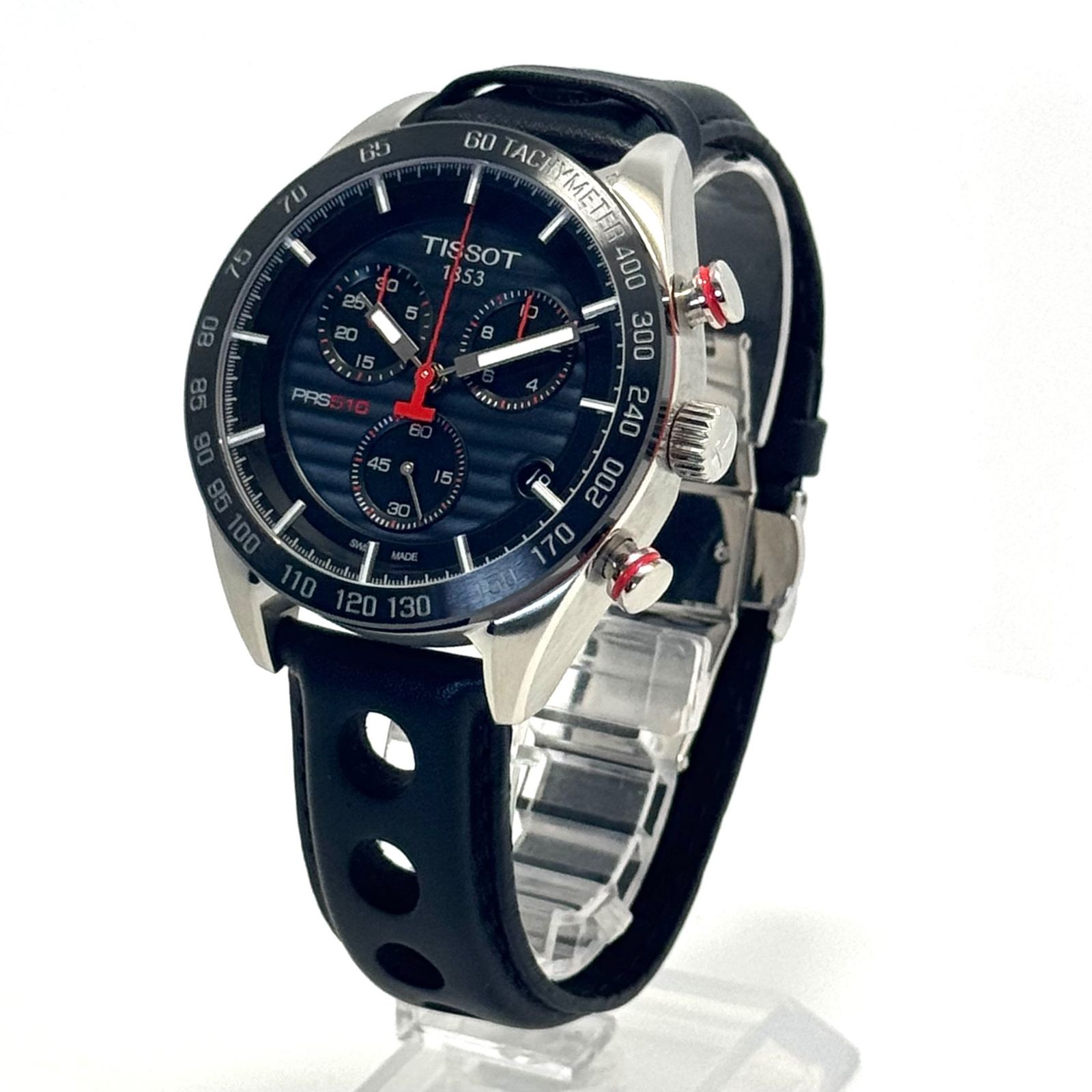 美品】腕時計 メンズ ティソ TISSOT PRS516 クロノグラフ T100417A