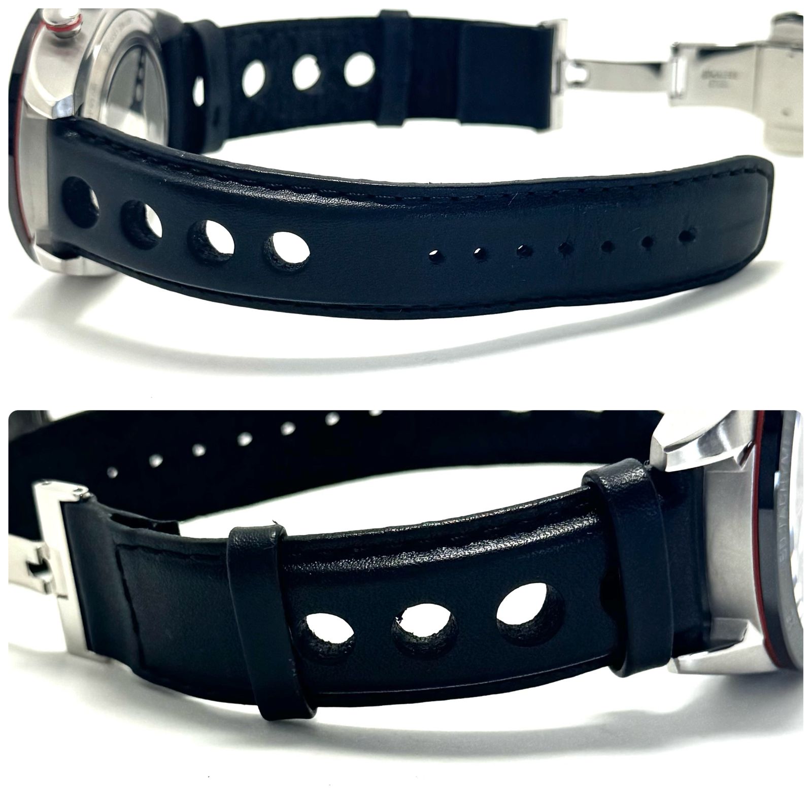 美品】腕時計 メンズ ティソ TISSOT PRS516 クロノグラフ T100417A 
