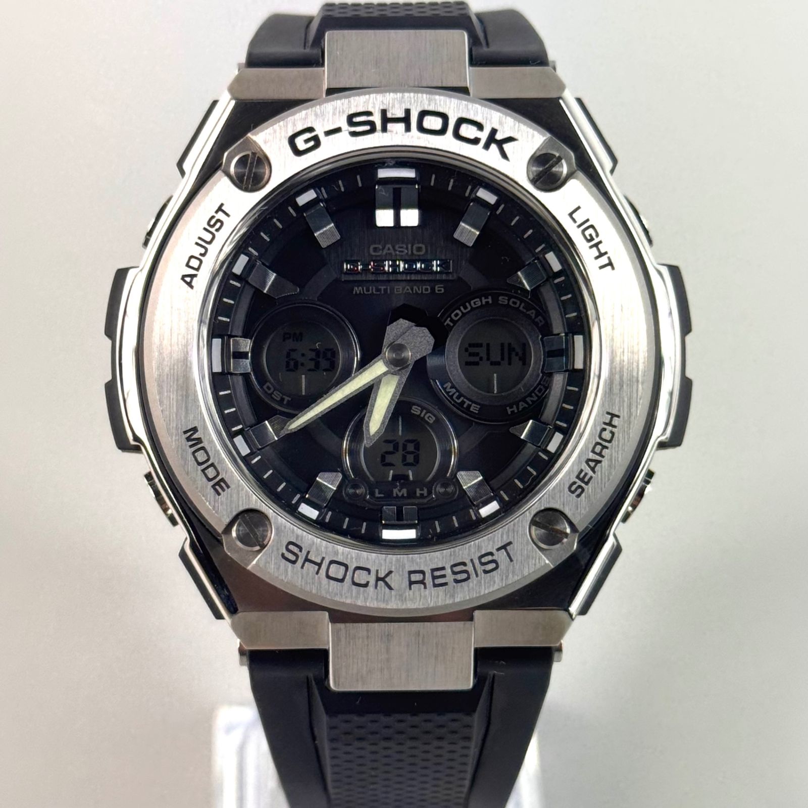 美品】カシオ G-SHOCK ジーショック G-STEEL GST-W310-1AJF タフ