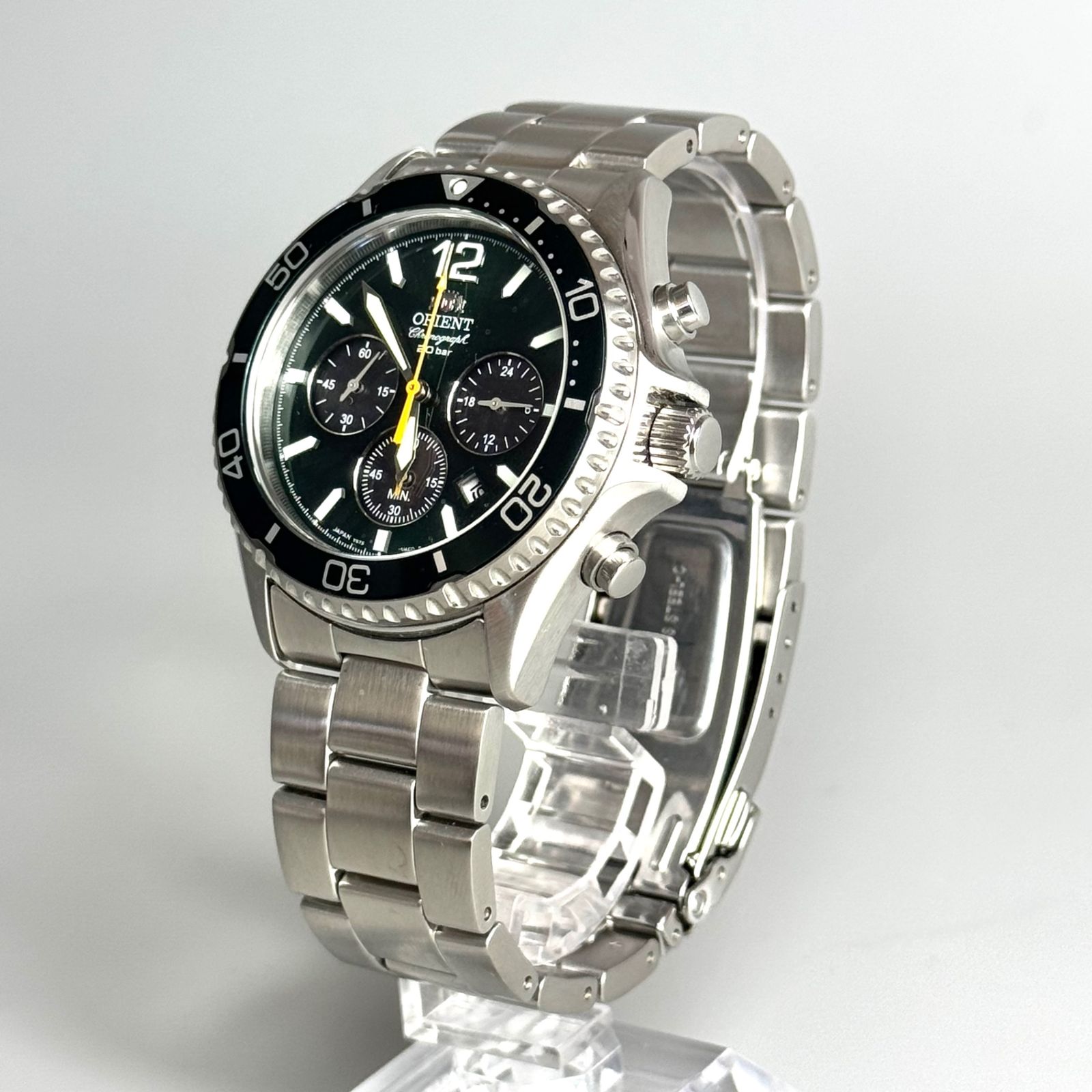 美品】腕時計 メンズ オリエント ORIENT オリエントマコ RN-TX0204E 