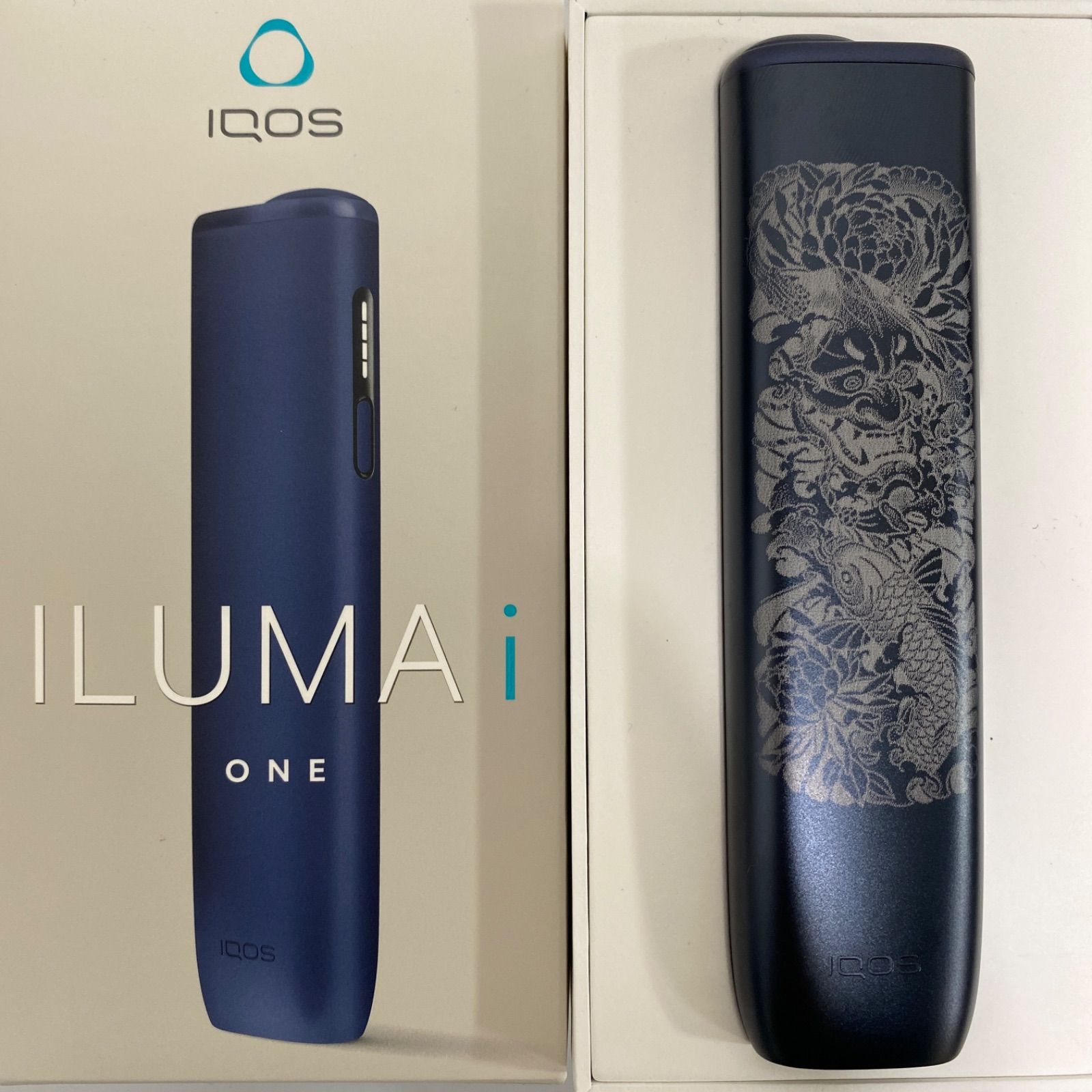 般若 鯉 滝登り 加工 iQOS ILUMA i ONE アイコス イルマ i ワン