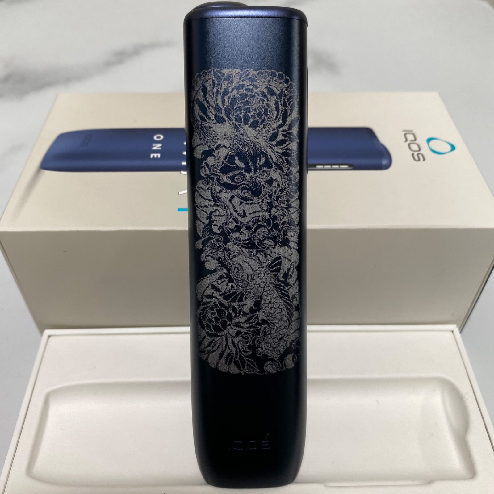 般若 鯉 滝登り 加工 iQOS ILUMA i ONE アイコス イルマ i ワン