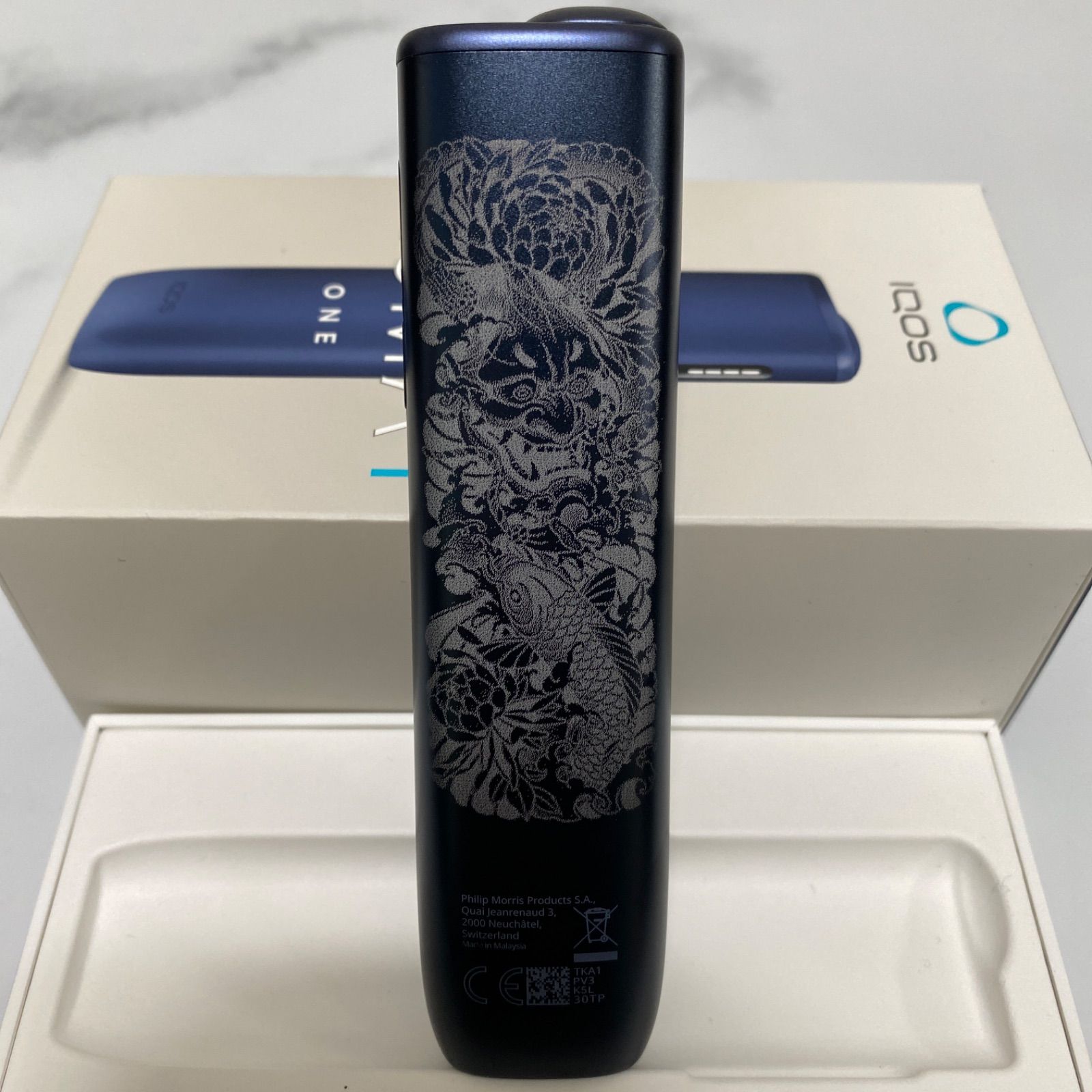 般若 日本刀 加工 iQOS ILUMA i ONE アイコス イルマ i ワン 般若 鯉 滝登り 加工 iQOS ILUMA i ONE アイコス イルマ i ワン