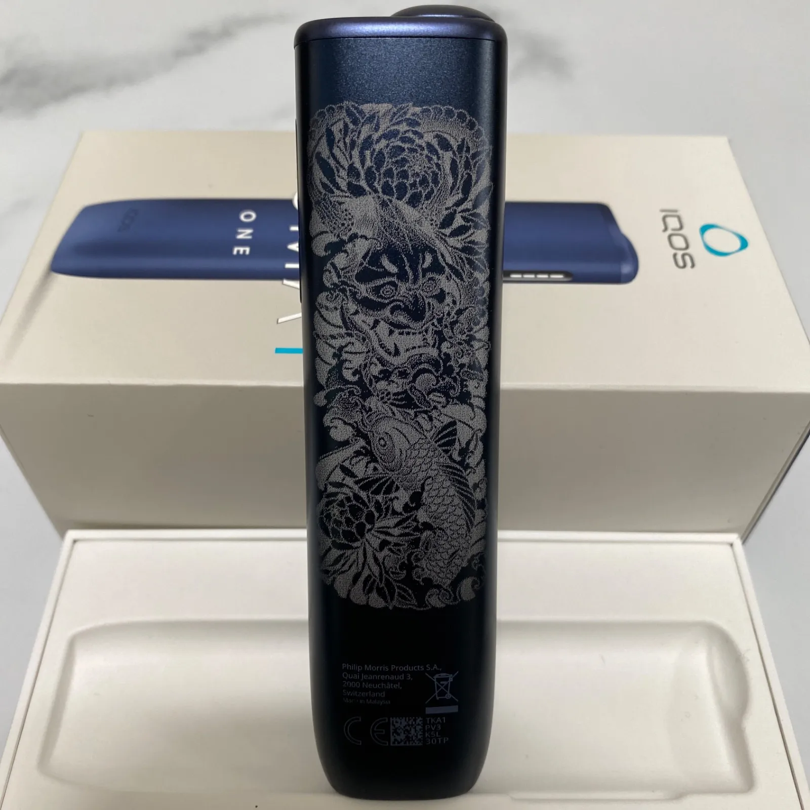 般若 日本刀 加工 iQOS ILUMA i ONE アイコス イルマ i ワン 般若 鯉 滝登り 加工 iQOS ILUMA i ONE アイコス イルマ i ワン