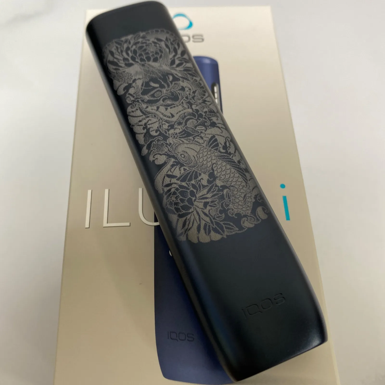 般若 鯉 滝登り 加工 iQOS ILUMA i ONE アイコス イルマ i ワン