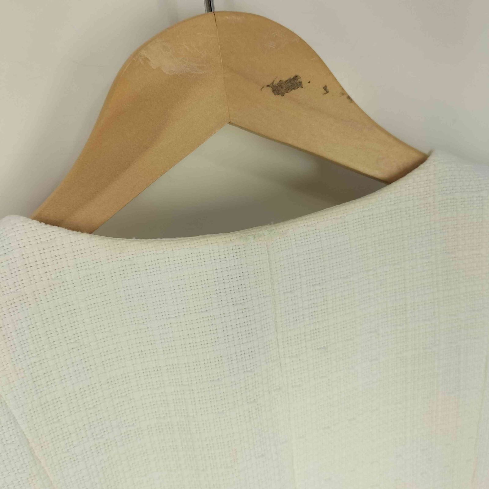 アナイ ANAYI 23SS コットンオックスパッチポケットジレ レディース