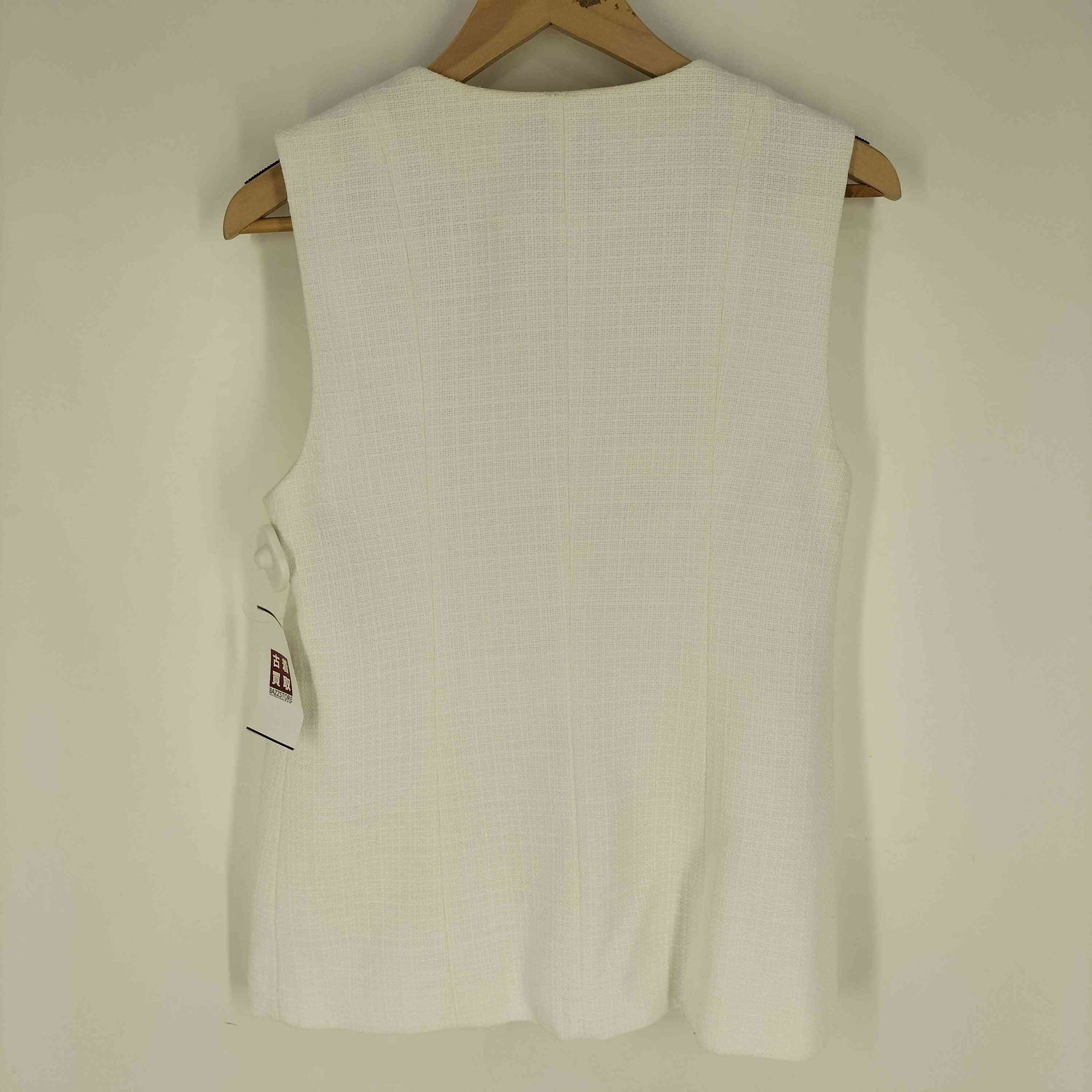 アナイ ANAYI 23SS コットンオックスパッチポケットジレ レディース