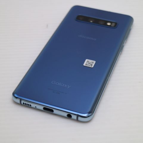 美品 SC-03L Galaxy S10 プリズムブルー スマホ 本体 白ロム 土日祝