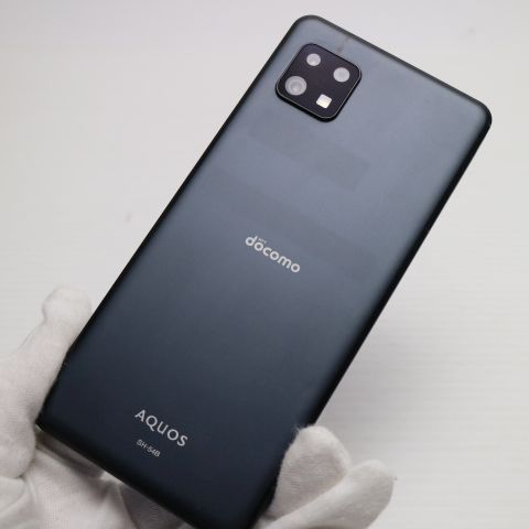 超美品 SH-54B AQUOS sense6 ブラック 本体 即日発送 土日祝発送OK