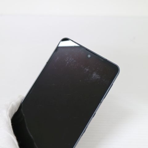美品 SH-54B AQUOS sense6 ブラック スマホ 白ロム 本体 即日発送 土日 