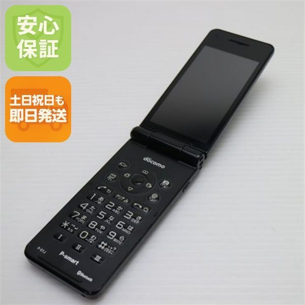 超美品 P-01J P-smart ケータイ ブラック 即日発送 ガラケー DoCoMo