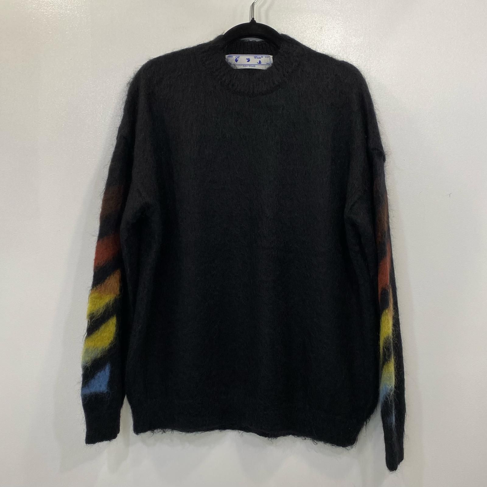 姫路東店】 中古 OFF-WHITE | オフホワイト セーター Diag Brushed