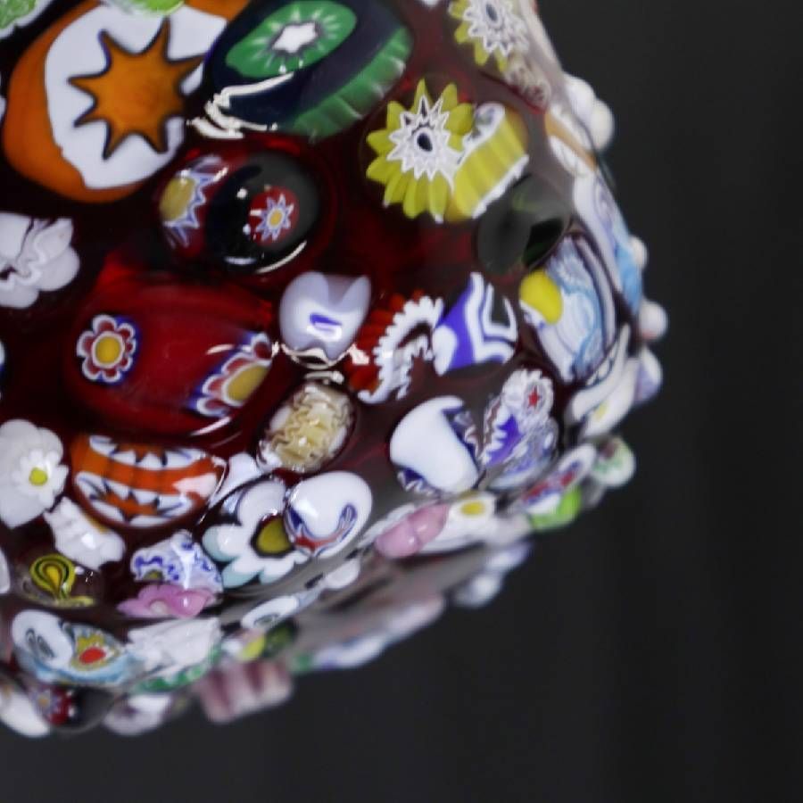 美品！ベネチアンガラス ムラーノガラス ミルフィオリ ボウル 花瓶