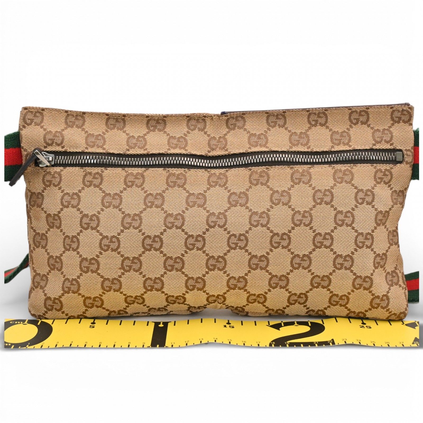 GUCCI グッチ GGキャンバス シェリーライン ウエストバッグ グッチ GGキャンバス シェリーライン ウエストバッグ Bランク gu2227cd