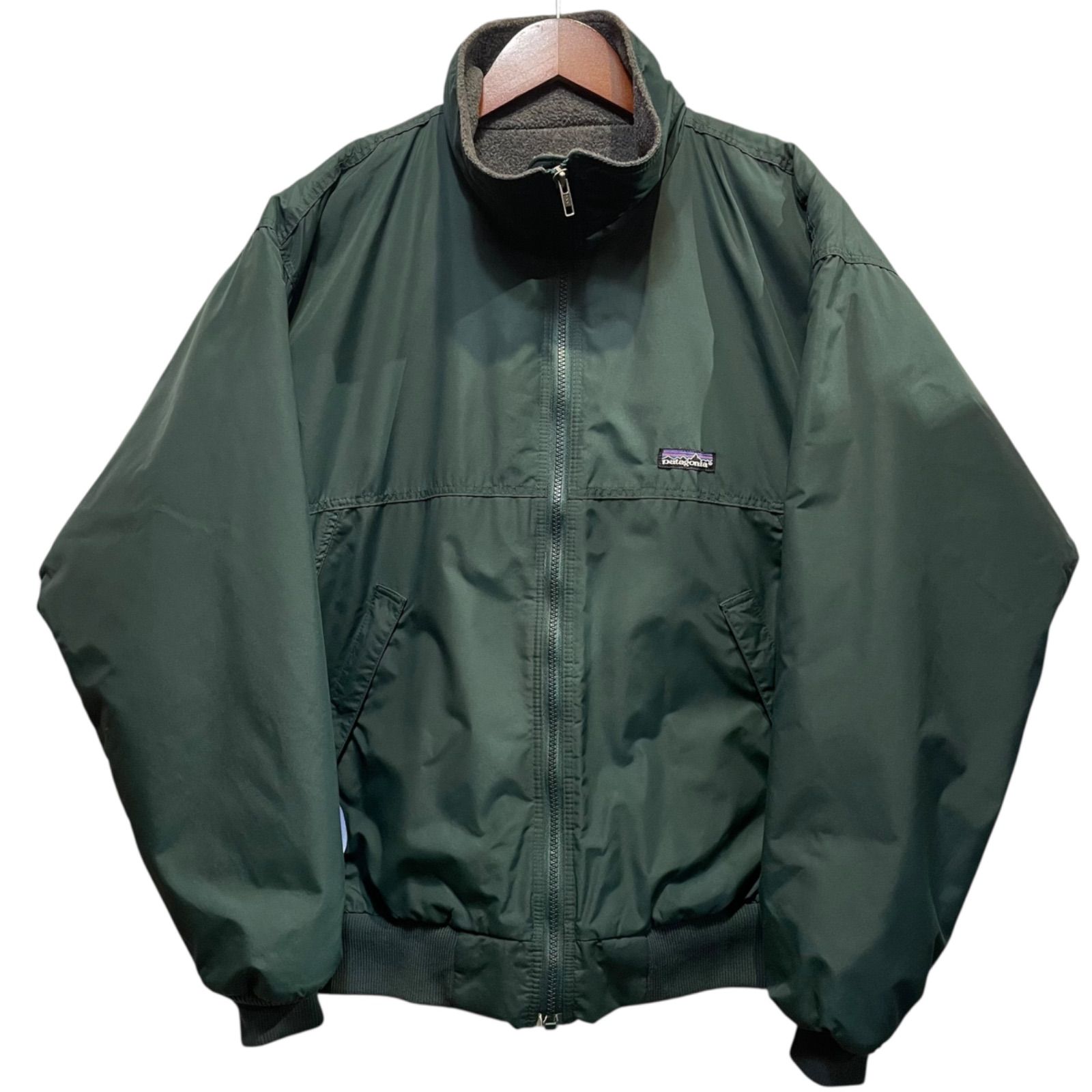 90s patagonia Shelled Synchilla Jacket ハンターグリーン M