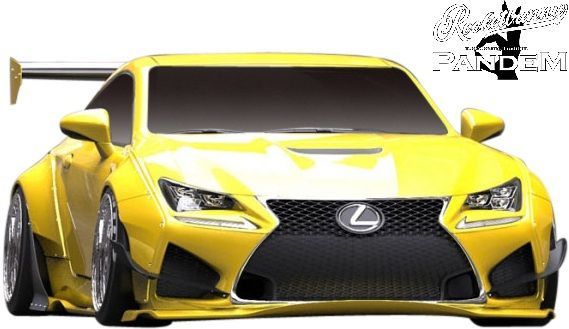 M's】 レクサス RC F USC10 前期 (2014.10-2018.10) Rocket Bunny V1