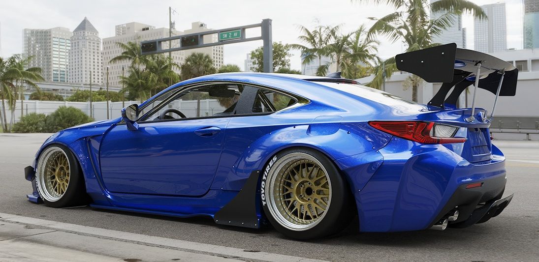 M's】 レクサス RC F USC10 前期 (2014.10-2018.10) Rocket Bunny V1