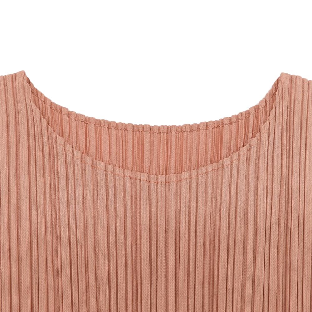 PLEATS PLEASE プリーツプリーズ 美品 CORAL PINK 長袖 カットソー