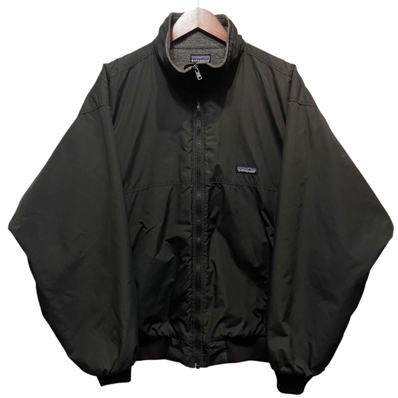 00s patagonia Shelled Synchilla Jacket 黒 L パタゴニア シェルド