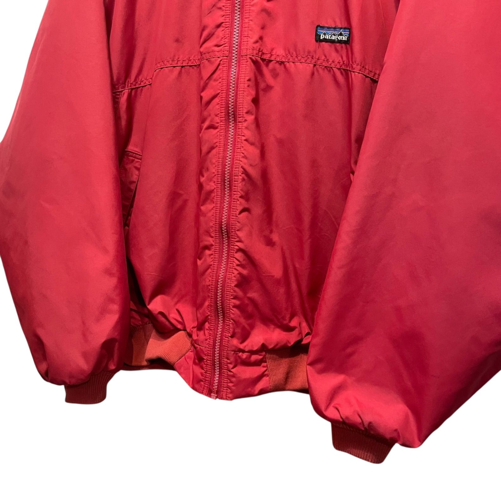 90s patagonia Shelled Synchilla Jacket 赤 L パタゴニア シェルド 