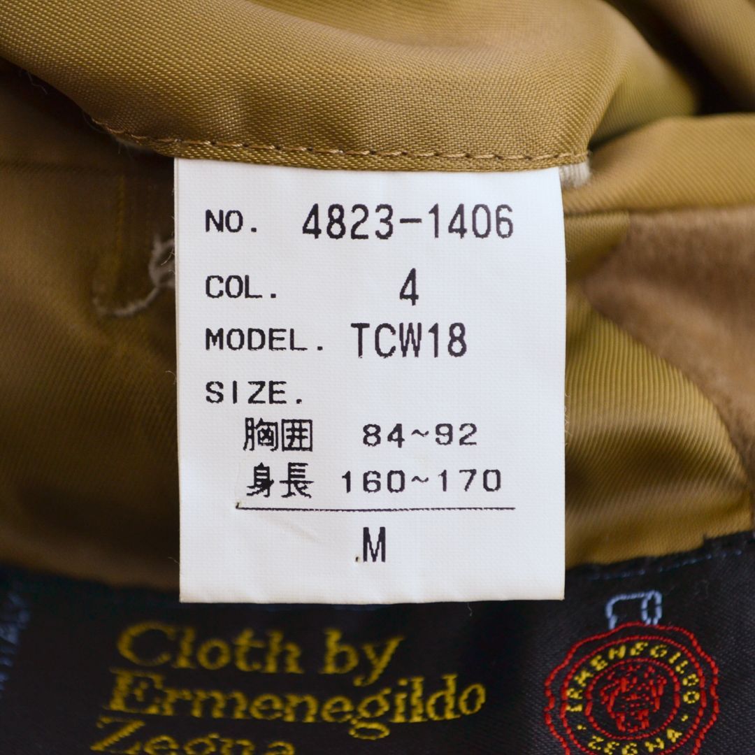美品】Ermenegildo Zegnaエルメネジルド ゼニア 日本製 イタリア製生地
