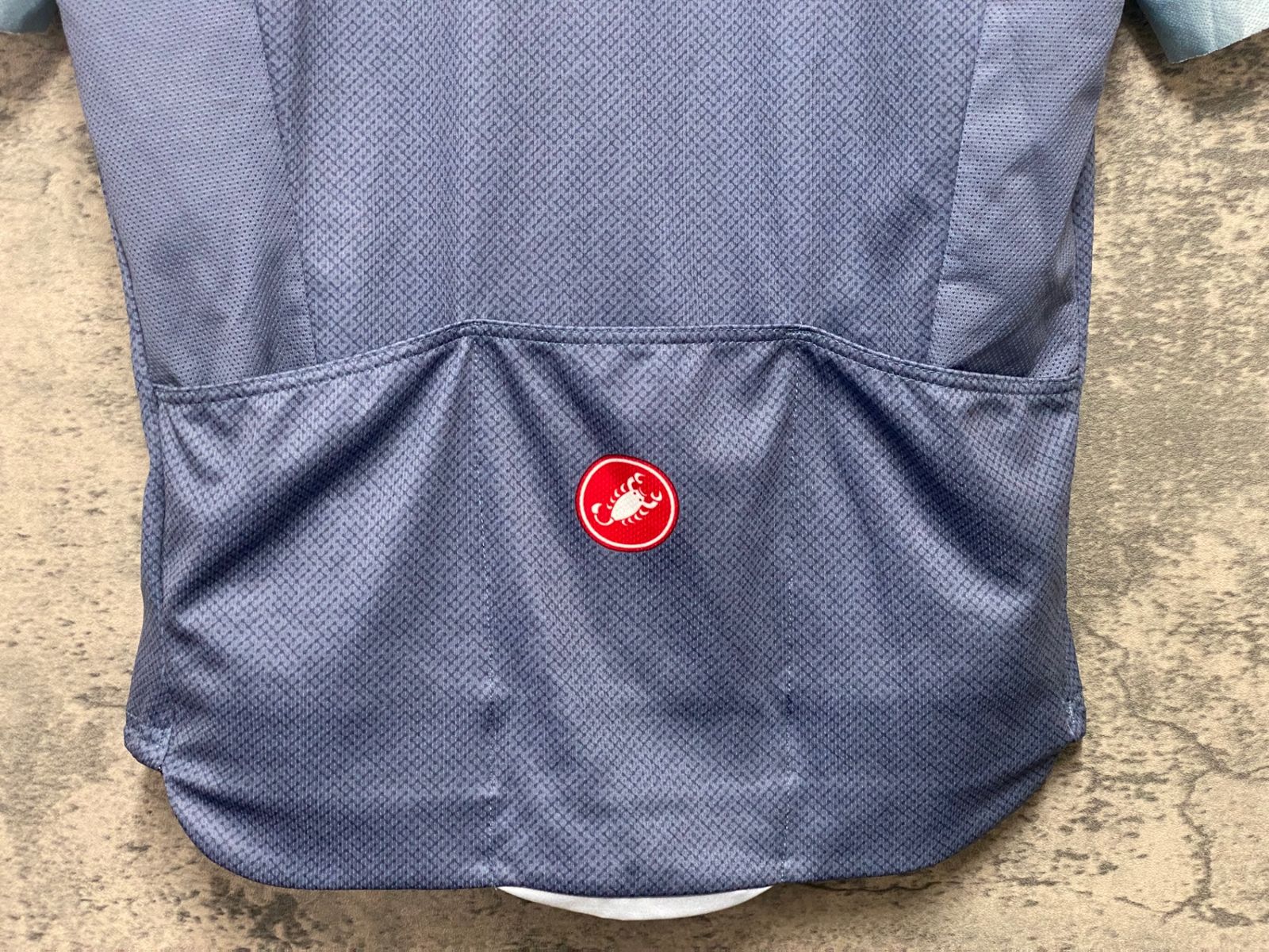 JX964 カステリ CASTELLI 半袖 サイクルジャージ 紺白 M - メルカリ