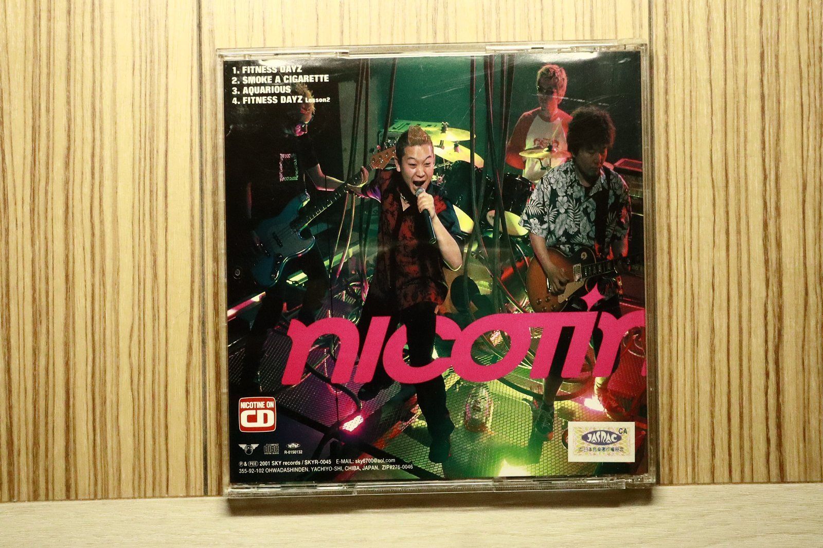 国内盤CD☆ニコチン/NICOTINE□ FITNESS DAYZ 【SKYR0045