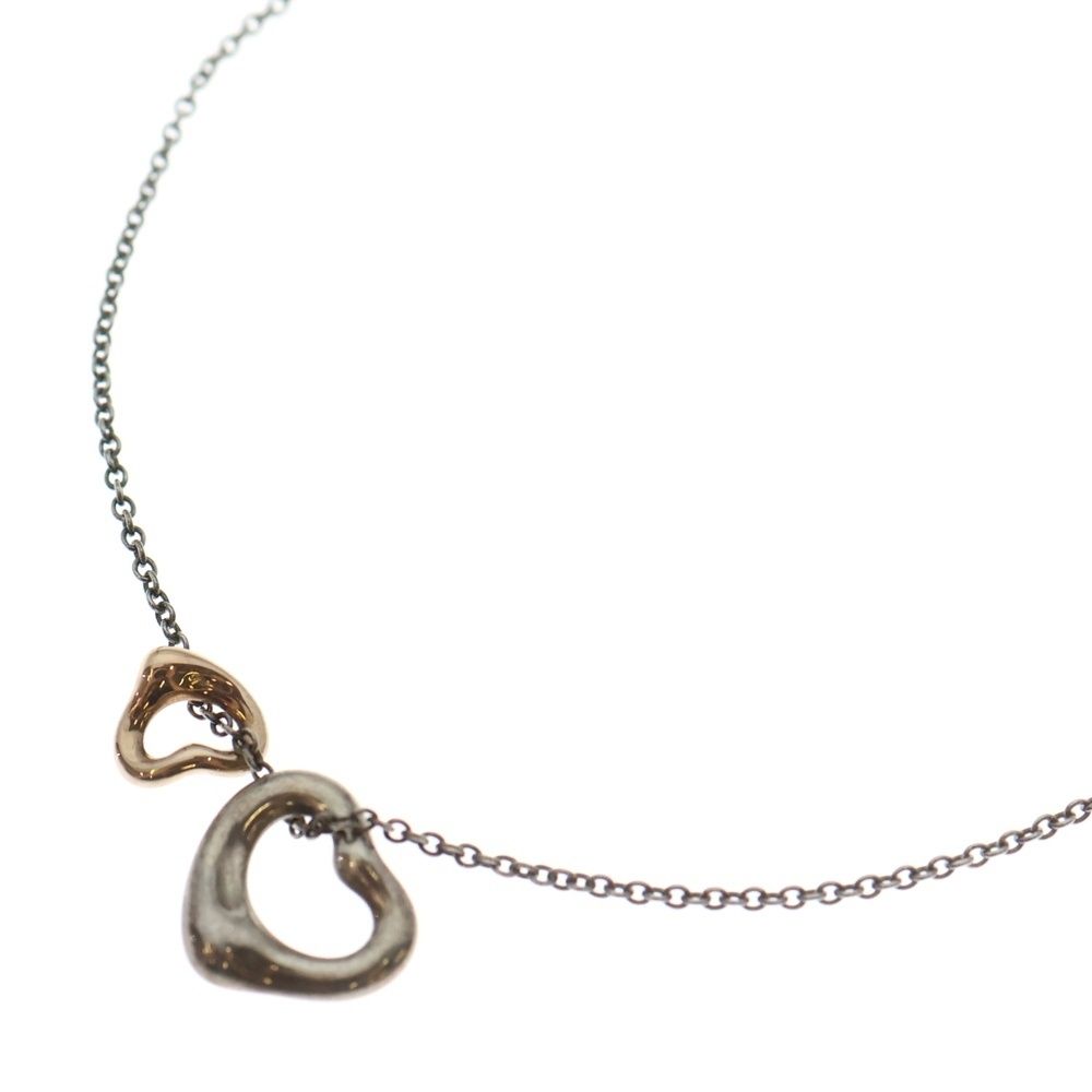 TIFFANY & Co. (ティファニー) ダブル オープンハート ネックレス 