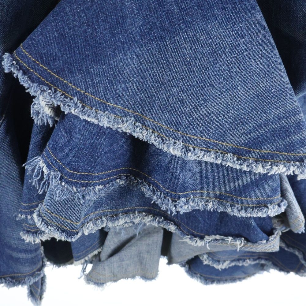 ジュンヤワタナベ　ギャルソン　デニム　denim スカート フリル　マーメイド JUNYA WATANABE COMME des GARCONS (ジュンヤワタナベ