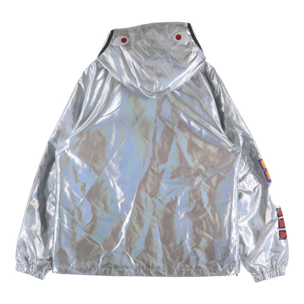 A BATHING APE (アベイシングエイプ) ワッペンロゴジップパーカー 