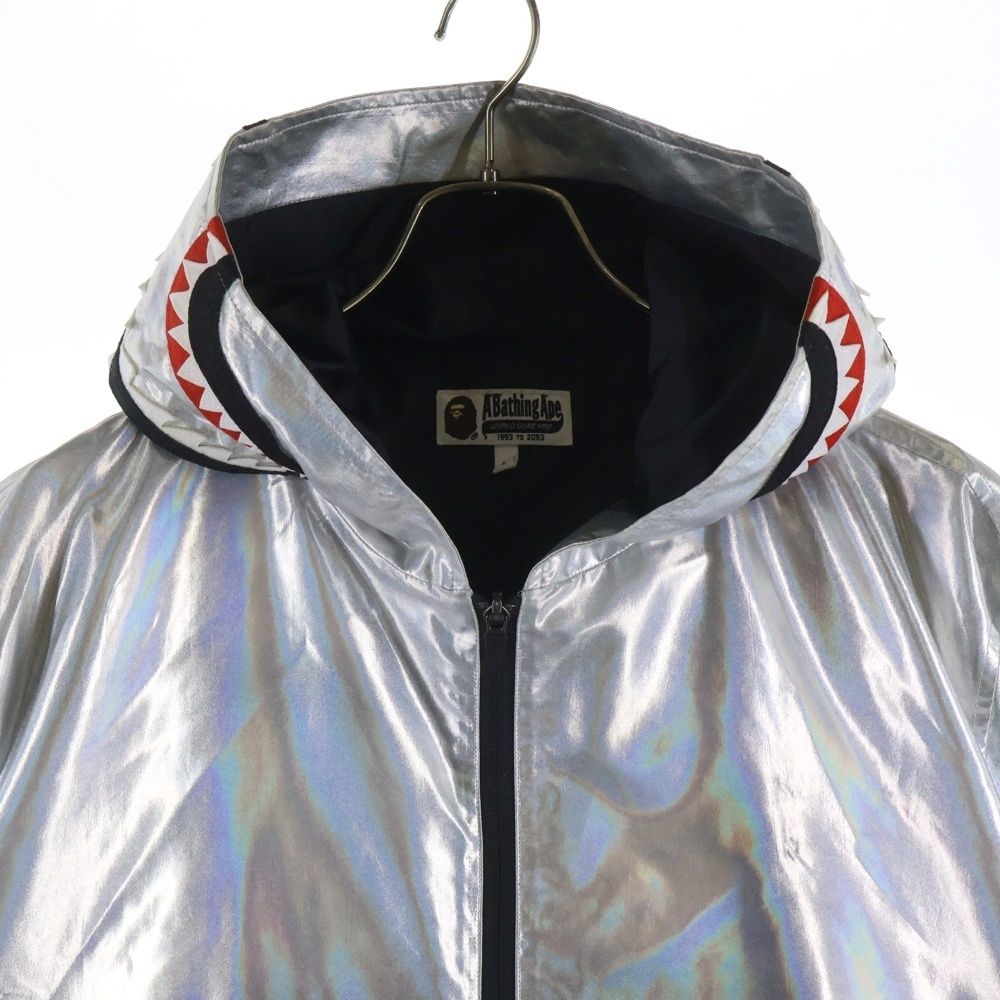 A BATHING APE (アベイシングエイプ) ワッペンロゴジップパーカー 