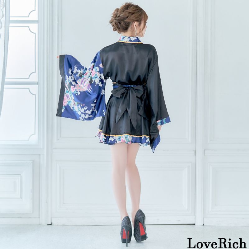 LoveRich ラブリッチ 【9カラー】ツートンカラー 花魁 フリル ミニ