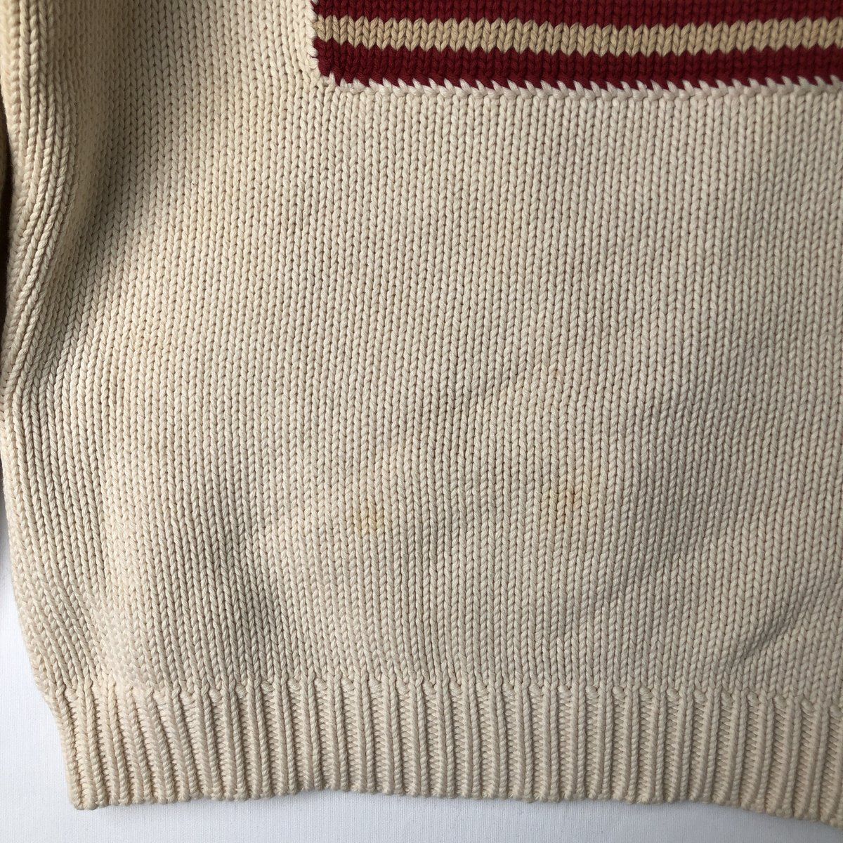 古着 ラルフローレン Ralph Lauren 星条旗柄 コットンニットセーター レディースS相当/eaa399863 古着 ラルフローレン Ralph Lauren 星条旗柄 コットンニットセーター