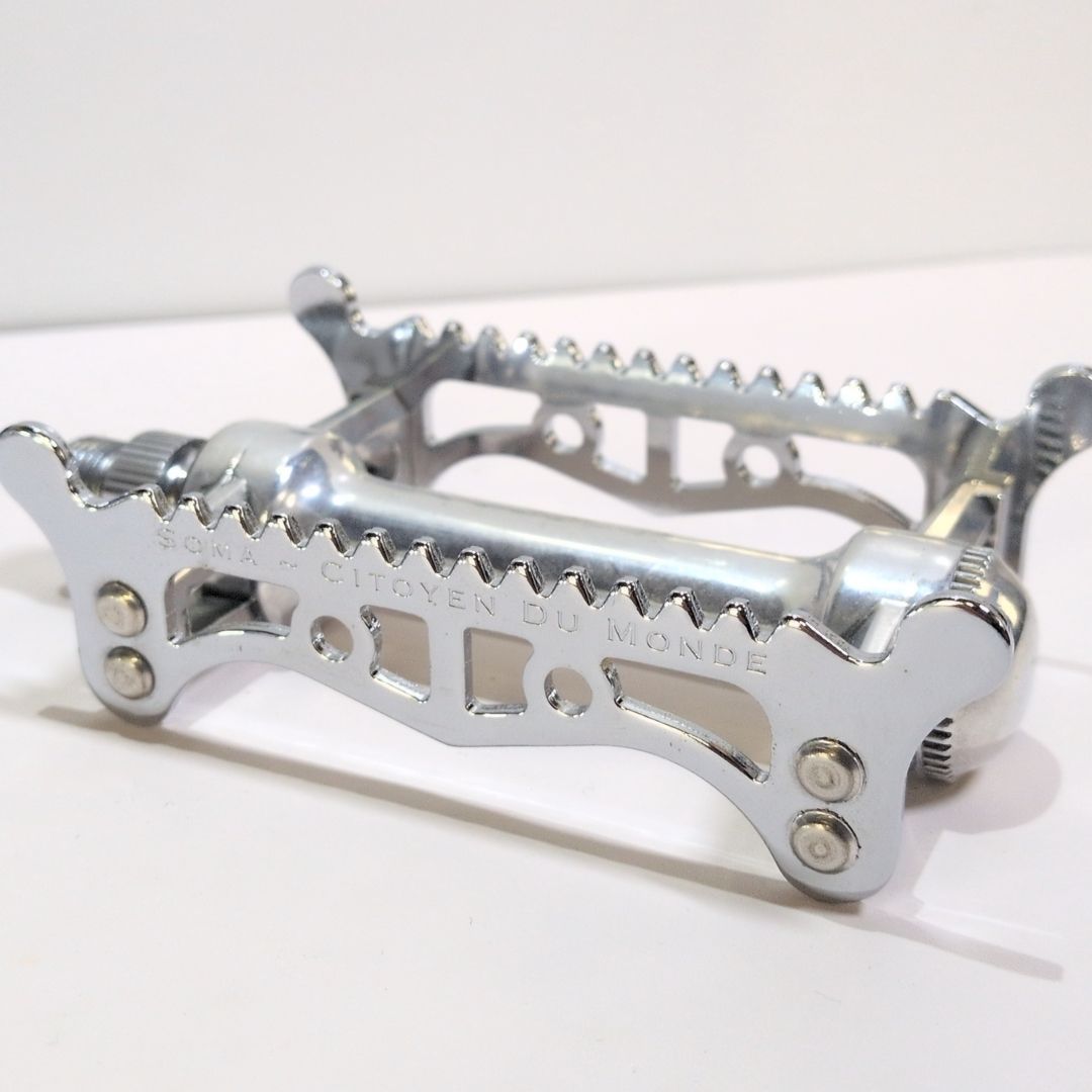 SOMA MKS ペダル　シトエヨンデュモンドDLX デッドストック SOMA MKS ペダル シトエヨンデュモンド DLX アルミ トークリップ 片面