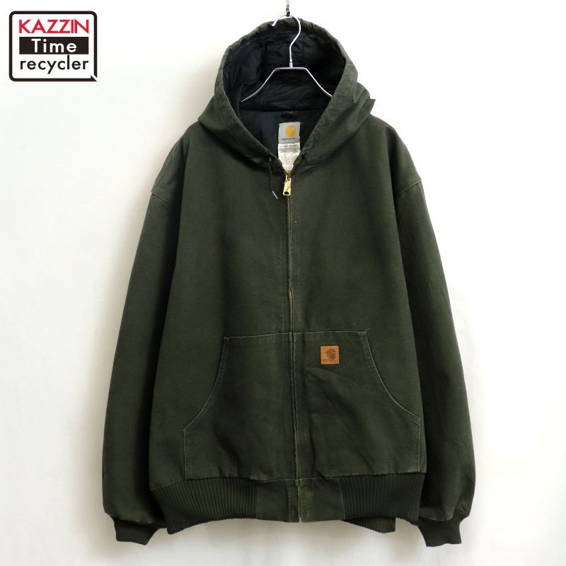 00s Carhartt MOS アクティブパーカー ダック ジャケット メンズ XL