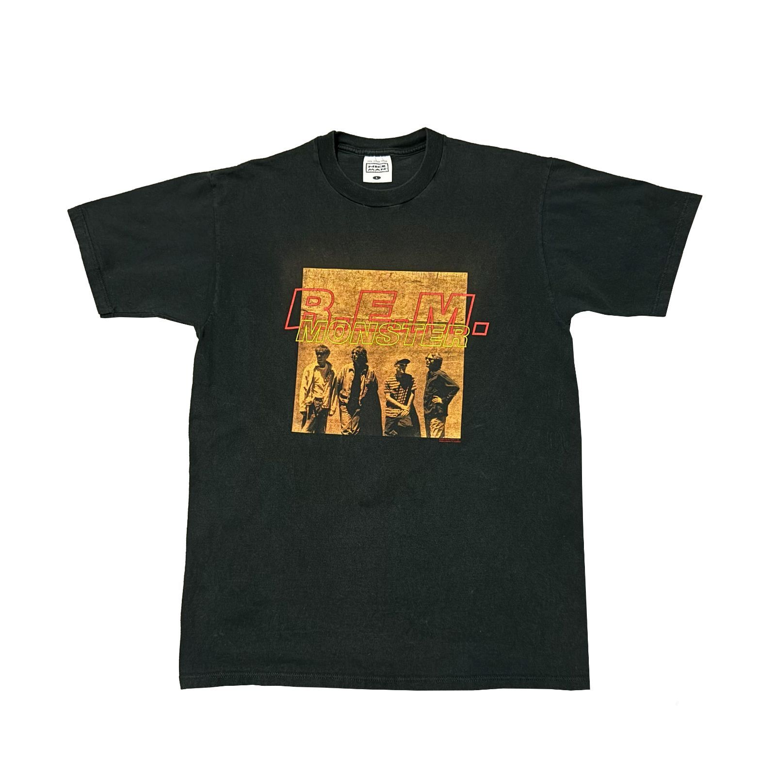 Vintage 90s 1995 REM Monster World Tour T-Shirt, M-L, Single 90s 