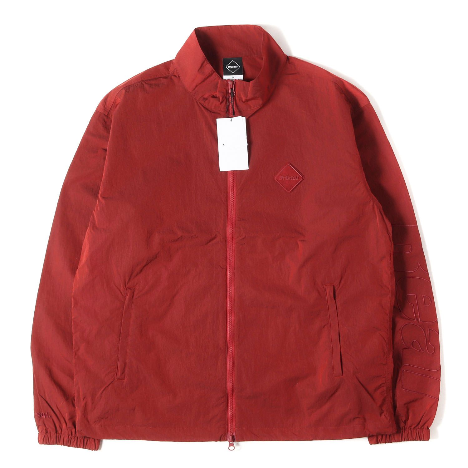 新品】F.C.Real Bristol エフシーレアルブリストル ジャケット レッド