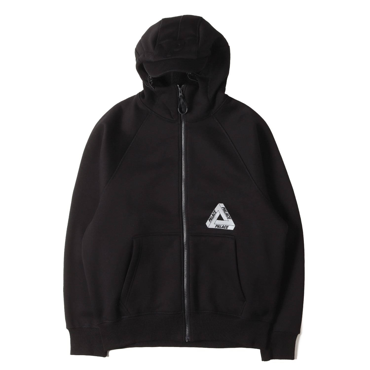美品PALACE パレス パーカー ブラック 黒 サイズ:L | 24AW 裏ボア