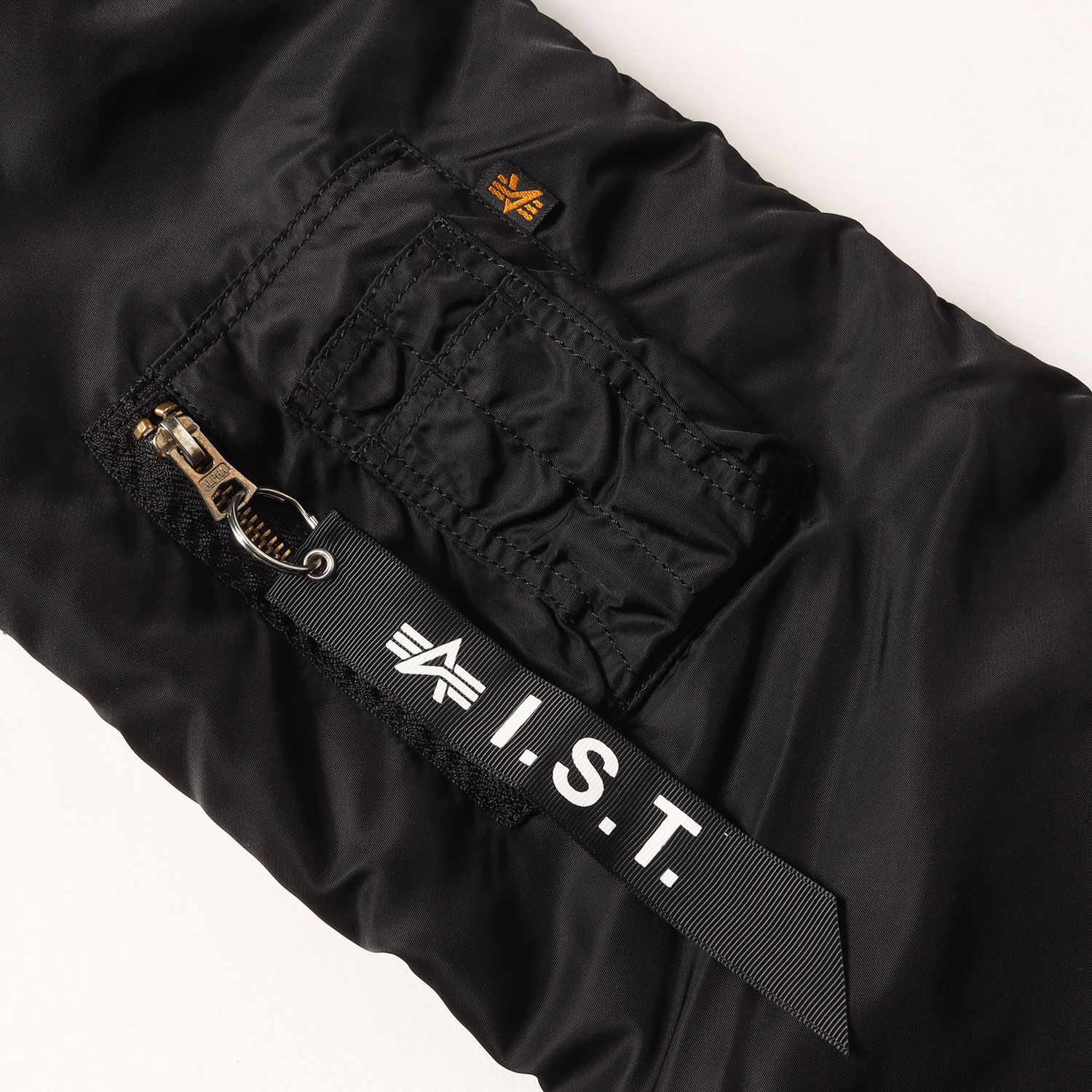 STUSSY ステューシー ジャケット ブラック 黒 サイズ:L | ALPHA B-15