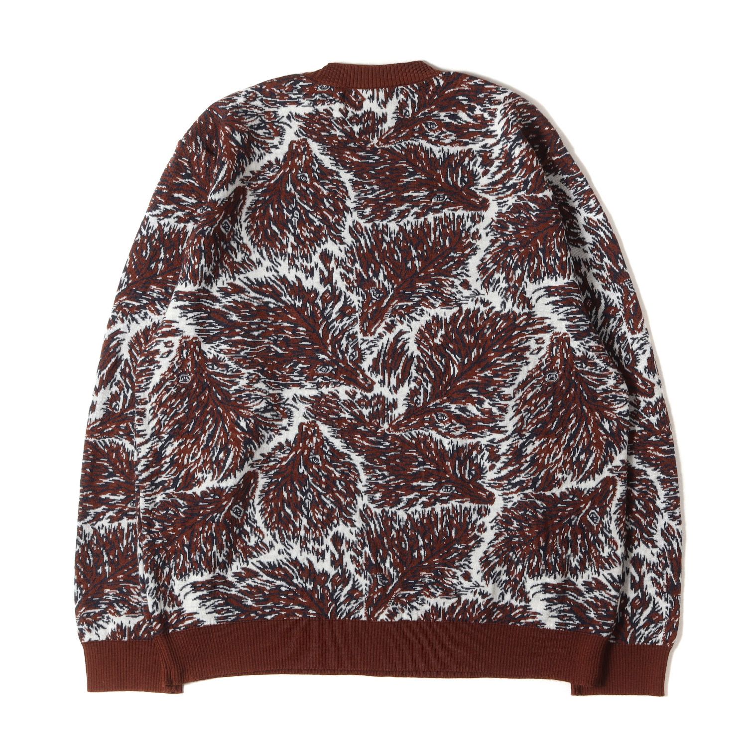 美品】TENDERLOIN テンダーロイン ニット ブラウン サイズ:XL | ウルフ