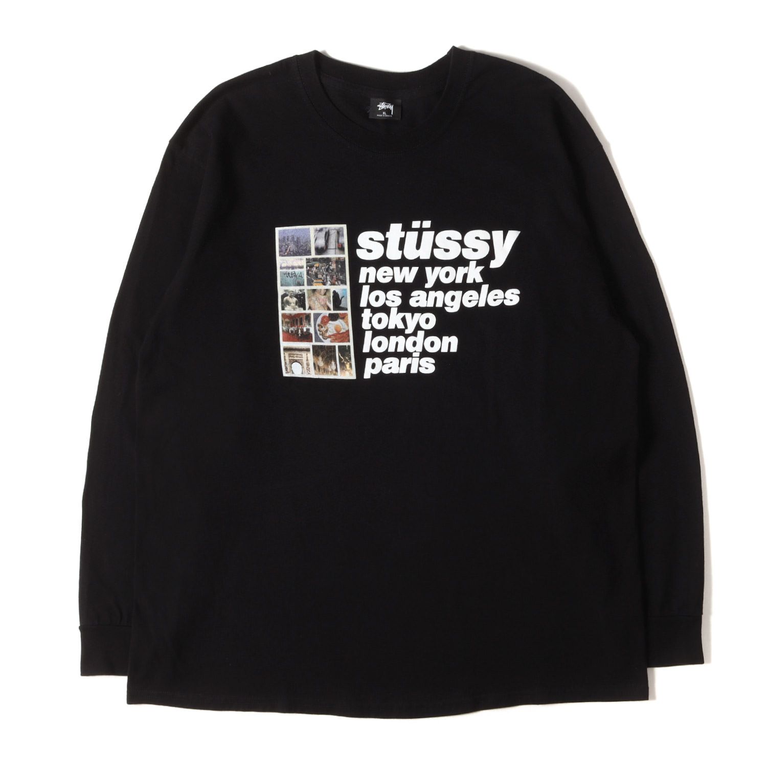 ステューシー STUSSY SHATTERED TEE 白 XLサイズ 【公式通販】