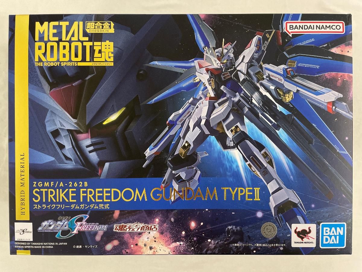 模型・プラモデル L ROBOT魂(SIDE MS) ストライクフリーダムガンダム弐式