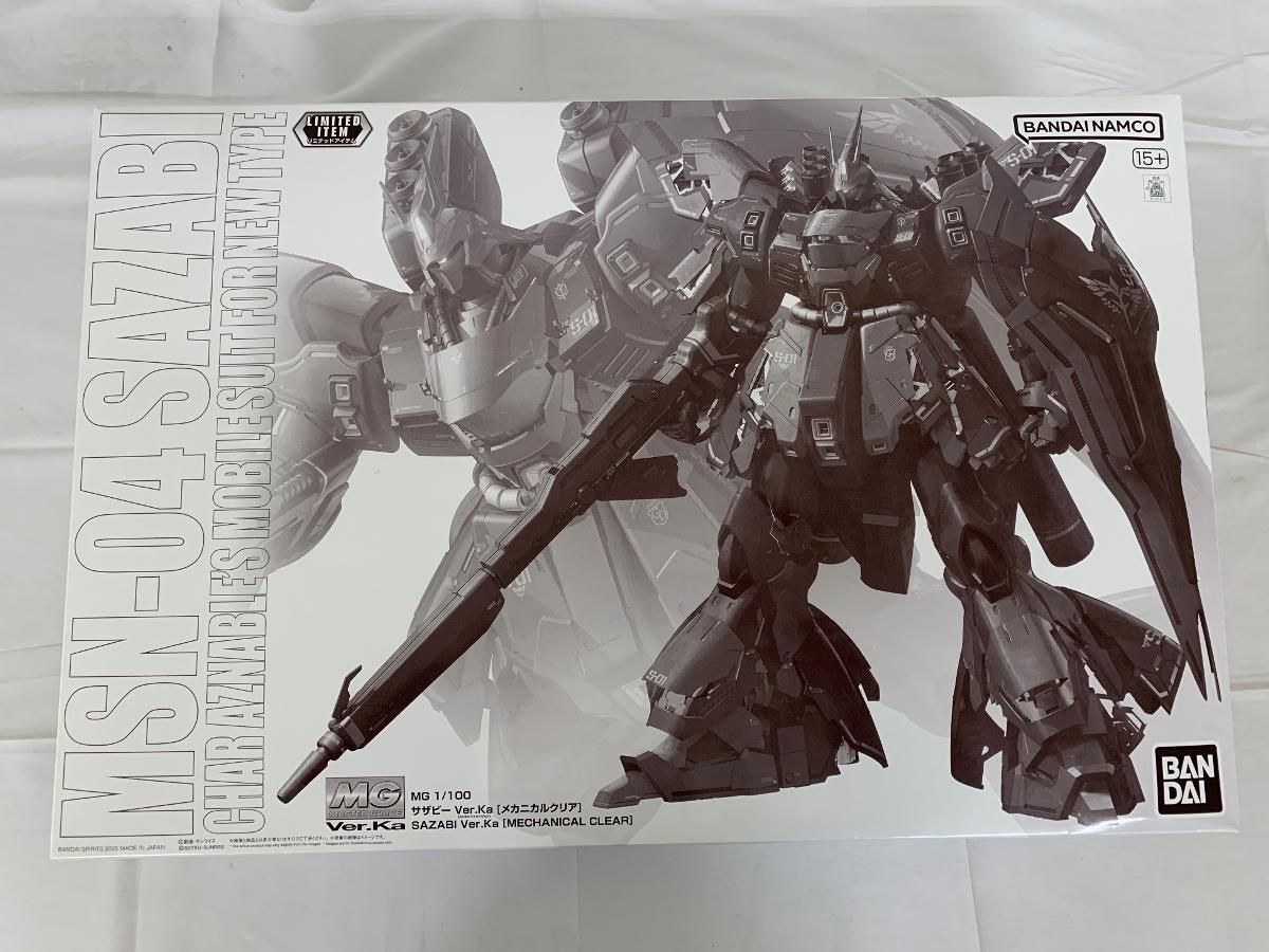 ♪【未開封】MG 1/100 サザビー Ver.Ka[メカニカルクリア] 「機動戦士 