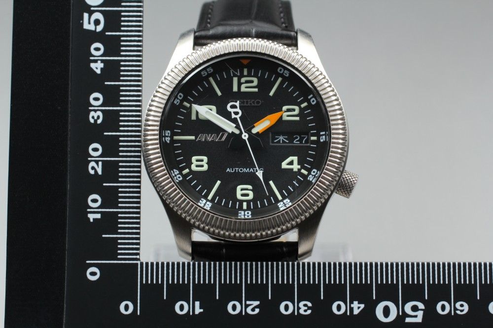 稼働品】SEIKO ANA Pilot Limited 7S26-0620 自動巻き メンズ (2003年