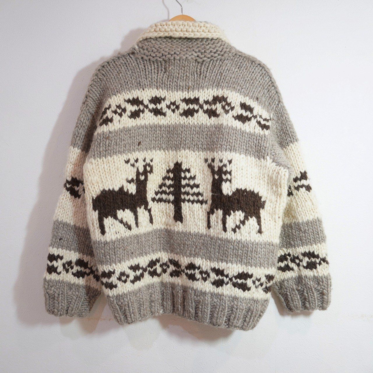 CANADIAN SWEATER COMPANY カウチンニットセーター カーディガン