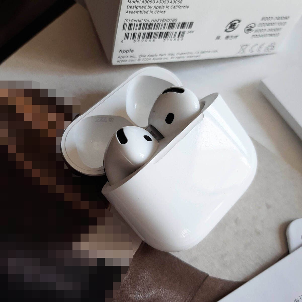 ！☆ 箱1式 ⇔ Apple AirPods 4 エアポッズ 100%/100% アップル TTA02