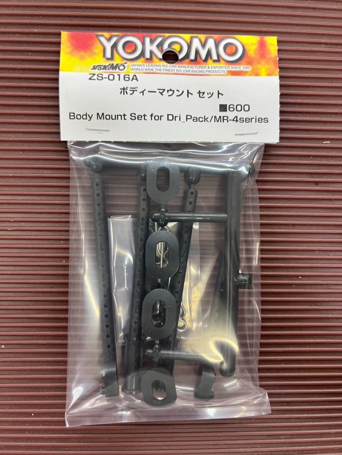 □ヨコモ F ドリフトパッケージシリーズ用 ボディマウントセット ＃ZS
