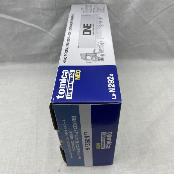【中古】1/64 LV-N292d 日野プロフィア 40ft海上コンテナトレーラ (東邦車輛TC36H1C34)オーシャンネットワークエクスプレス グレーコンテナ[91]